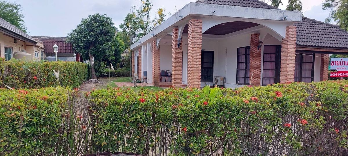 For SaleHouseRayong : House for sale in the village of Rock Garden Beach Resort, a good environment near the sea, Klaeng Rayong District