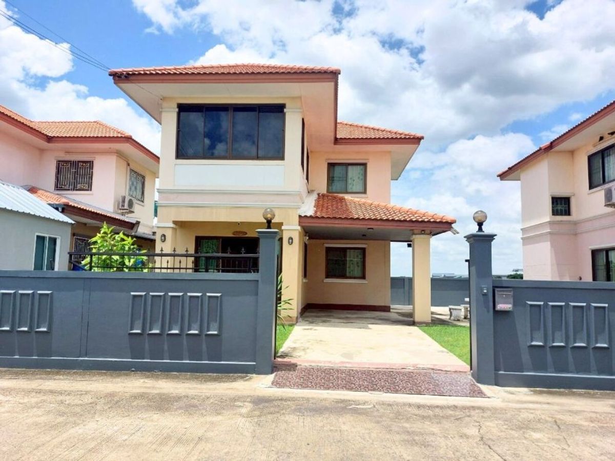 For SaleHousePathum Thani,Rangsit, Thammasat : 2 storey detached house for sale, Arisara Village 3, good condition, ready to move in Location on Kanchanaphisek Road, Lat Lum Kaeo, Pathum Thani
