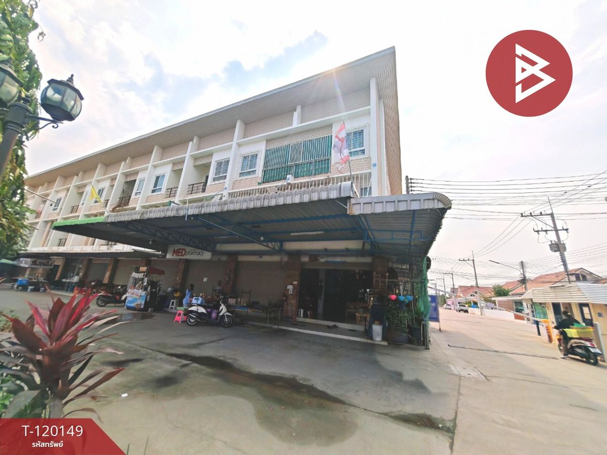 For SaleShop HousePattaya, Bangsaen, Chonburi : Sell ​​commercial buildings behind 2 rims, villages in Sabai, Phase 9, Chon Buri, ready to stay