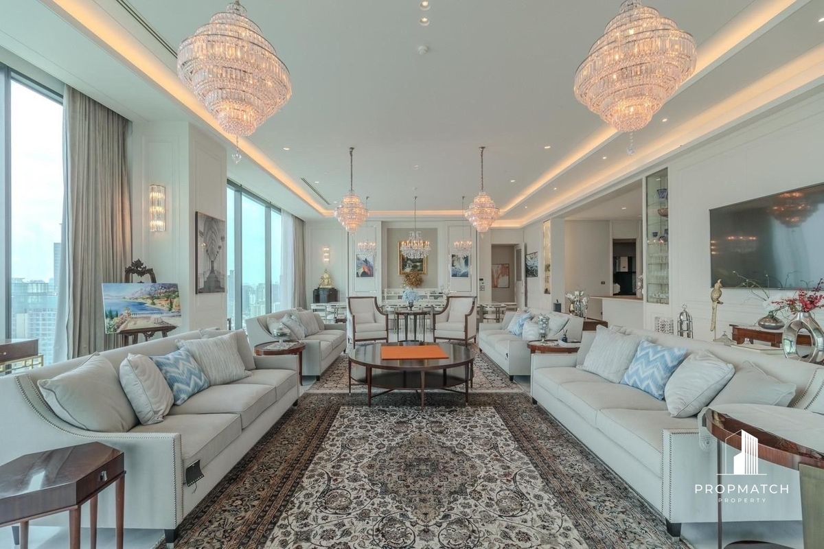 ให้เช่าคอนโดวิทยุ ชิดลม หลังสวน : ✨Flash Deal ✨The Residences at Sindhorn Kempinski( 4Bed 5Bath 513SQM.) แต่งครบพร้อมอยู่ !! เพียง 3,000,000บาทต่อเดือน Tel.0981315848 @propmatch