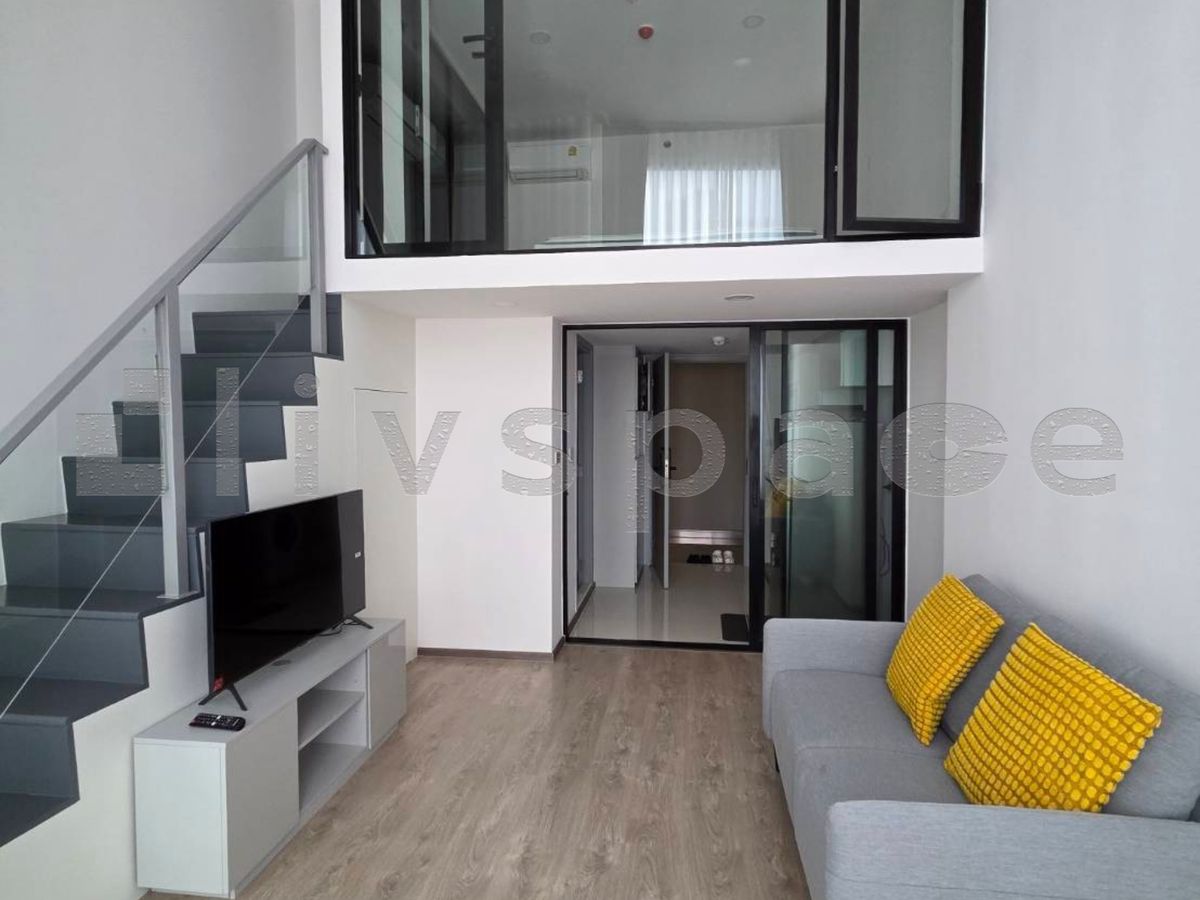 ให้เช่าคอนโดรัชดา ห้วยขวาง : ▚ LA138ツ สำหรับเช่า SOHO Bangkok Ratchada  1 ห้องนอน DUPLEX ราคาพิเศษ ⭐