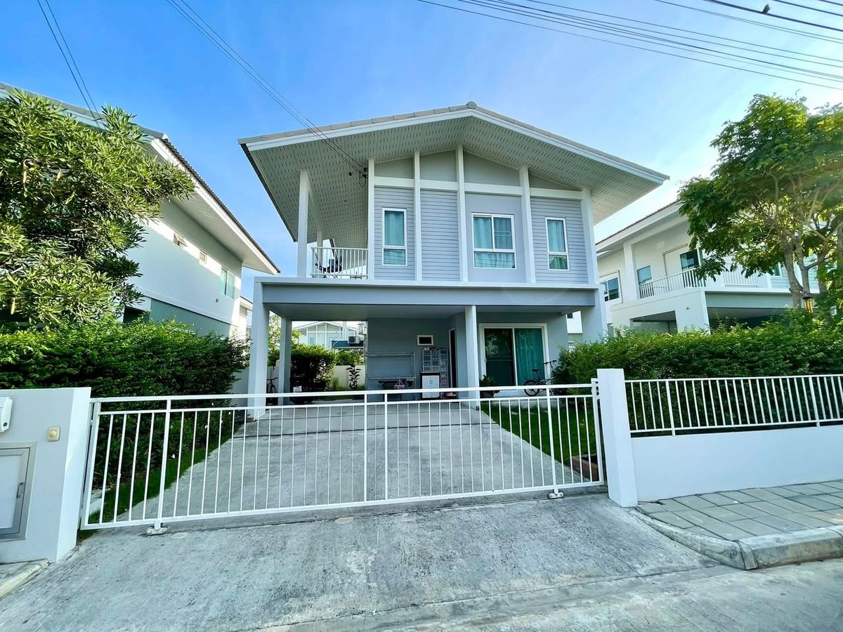 ขายบ้านมหาชัย สมุทรสาคร : 🏡บ้านเดี่ยวโครงการคณาสิริพระราม2-วงแหวน ขายขาดทุนเหลือเพียง 4.19 ลบ