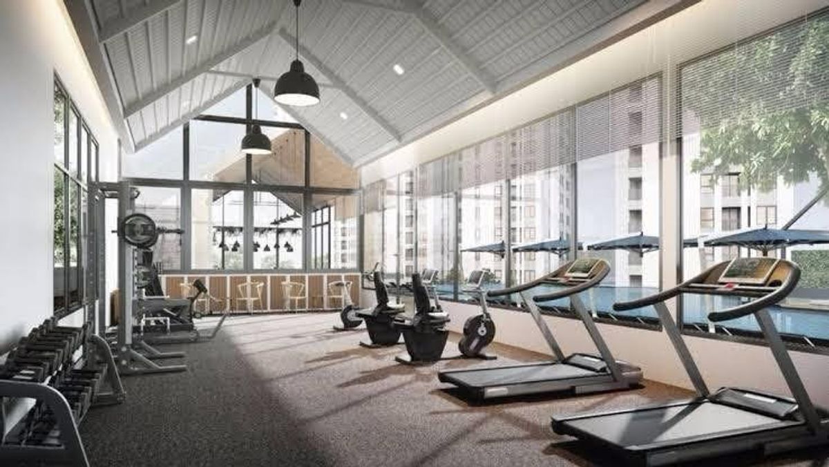 For RentCondoRatchadapisek, Huaikwang, Suttisan : For rent 📍 Chapter One Eco Ratchada - Huai Khwang 📍 Fully furnished and equipped, near MRT Huai Khwang