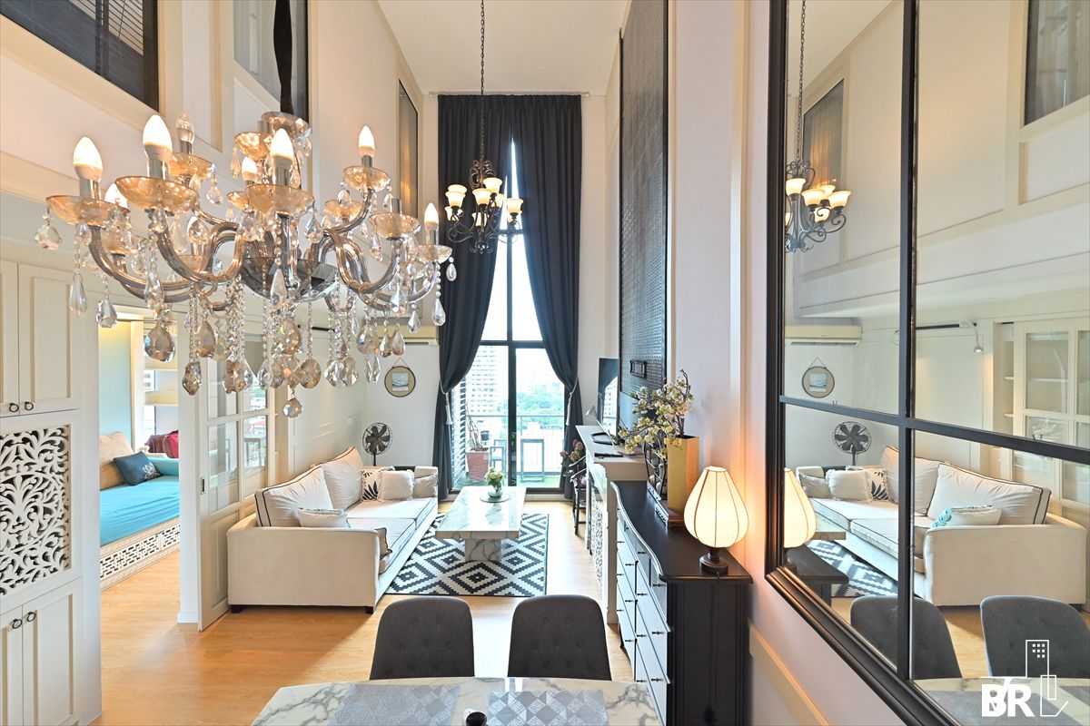 ให้เช่าคอนโดพระราม 9 เพชรบุรีตัดใหม่ RCA :  Villa Asoke 💘 ห้อง Duplex สวย ราคาดีที่สุด 🔥 ใกล้ MRT เพชรบุรี 