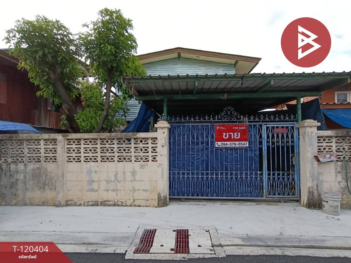 For SaleHouseRathburana, Suksawat : House for sale, area of ​​40 square wah, Pracha Uthit 75, intersection 7-6, Thung Khru, Bangkok