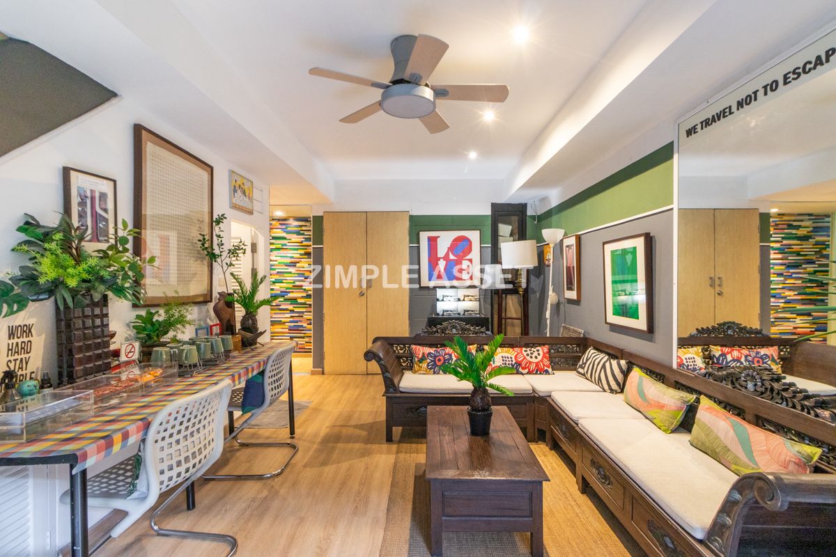 For RentSathorn, Narathiwat : Line ID: @zimple_asset Apartment on North Sathorn Road, Fully Furnished, ICONSIAM View, Quiet & Secure, near BTS Saphan Taksin, Short-term Lease Available.