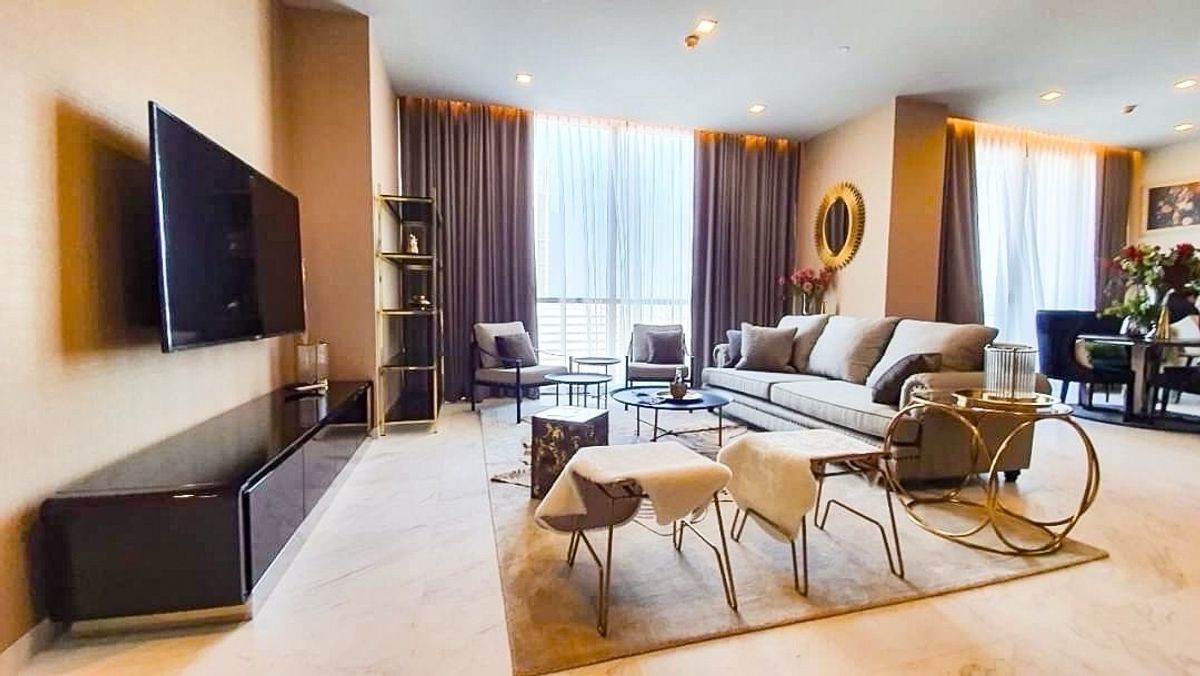 คอนโดสุขุมวิท อโศก ทองหล่อ : ❤️‍🔥The monument Thonglo❤️‍🔥For Rent 120K | 125.30 sq.m. | 2 Bedroom 2 Bathrooms |
