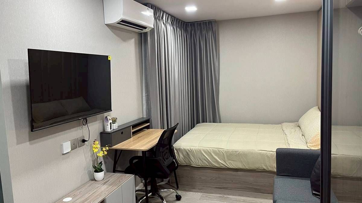 For RentCondoPathum Thani,Rangsit, Thammasat : 🏡 Rent KAVE TOWN CLONY 💖 Junction Kitchen ✨ Building D 2nd floor ✅️ Ready to move in