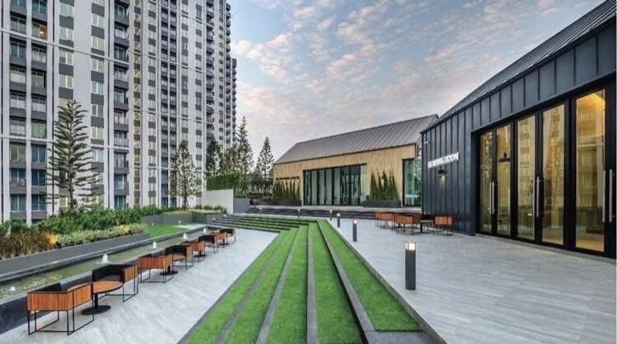 For RentCondoRatchadapisek, Huaikwang, Suttisan : For rent 📍 Chapter One Eco Ratchada - Huai Khwang 📍 Fully furnished and equipped, near MRT Huai Khwang