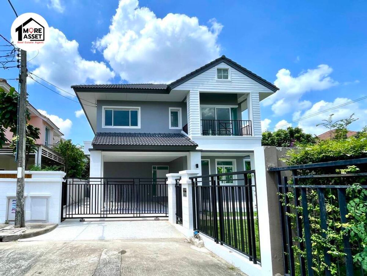 For SaleHouseRama5, Ratchapruek, Bangkruai : House for sale behind the corner Bangkok Boulevard Ratchaphruek-Rama 5, newly decorated, beautiful house, newly decorated Next to Ratchaphruek Rd. Near Rama V Five and BTS