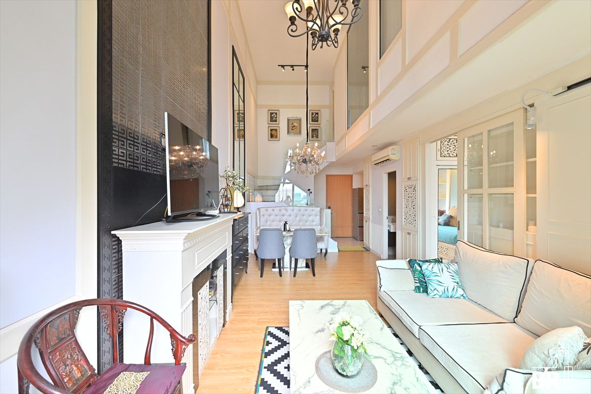 ให้เช่าคอนโดพระราม 9 เพชรบุรีตัดใหม่ RCA :  Villa Asoke 💘 ห้อง Duplex สวย ราคาดีที่สุด 🔥 ใกล้ MRT เพชรบุรี 