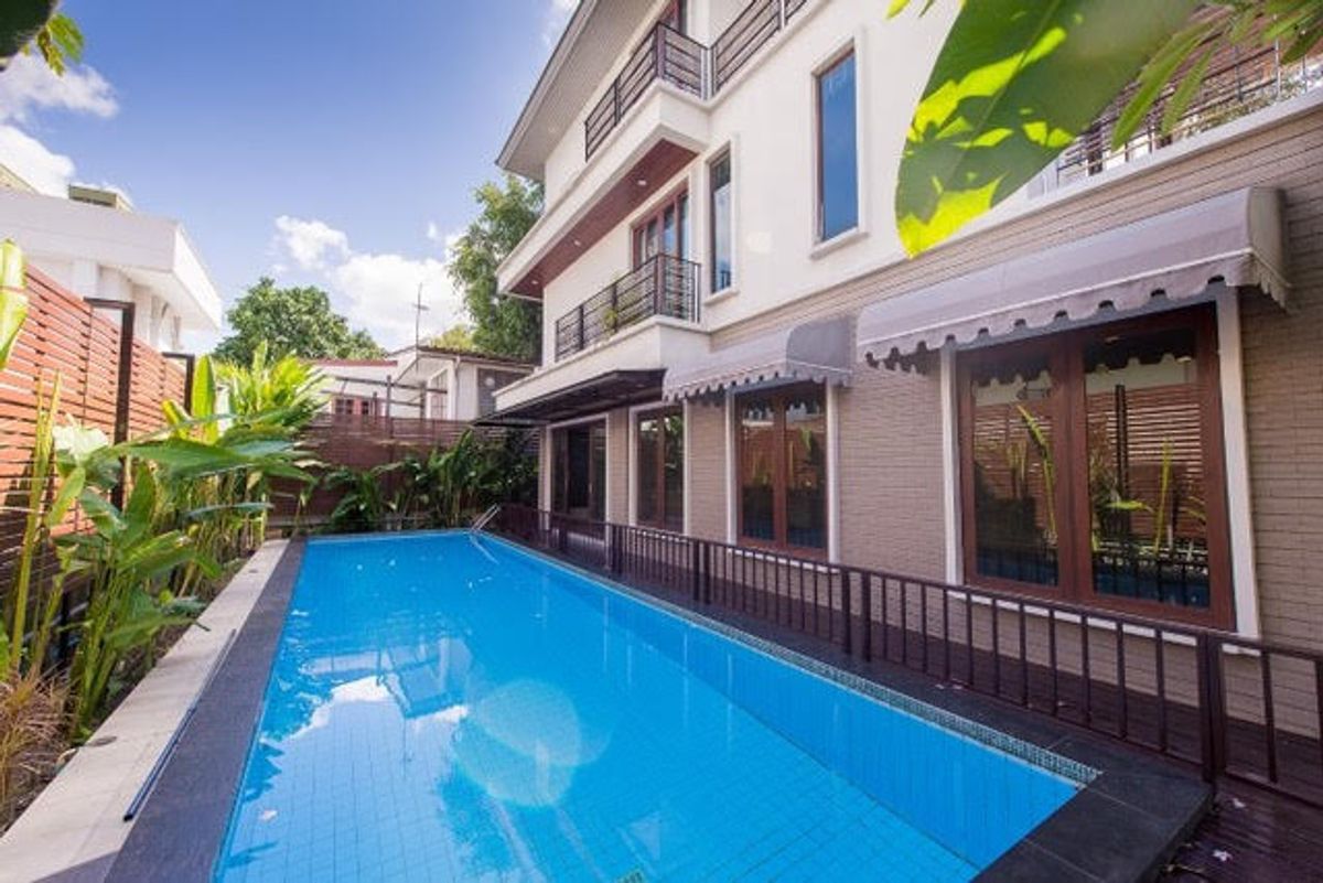 ให้เช่าสุขุมวิท อโศก ทองหล่อ : 🌿POOL VILLA FOR RENT  Ekamai (near Ekamai21)🌿 Rare Items !!