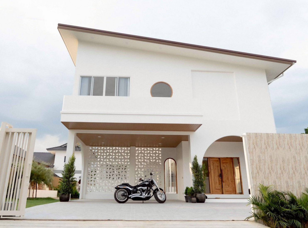 For SaleHouseChiang Mai : Single house for sale, every corner is airy and spacious, suitable for relaxing and spending time with family.
