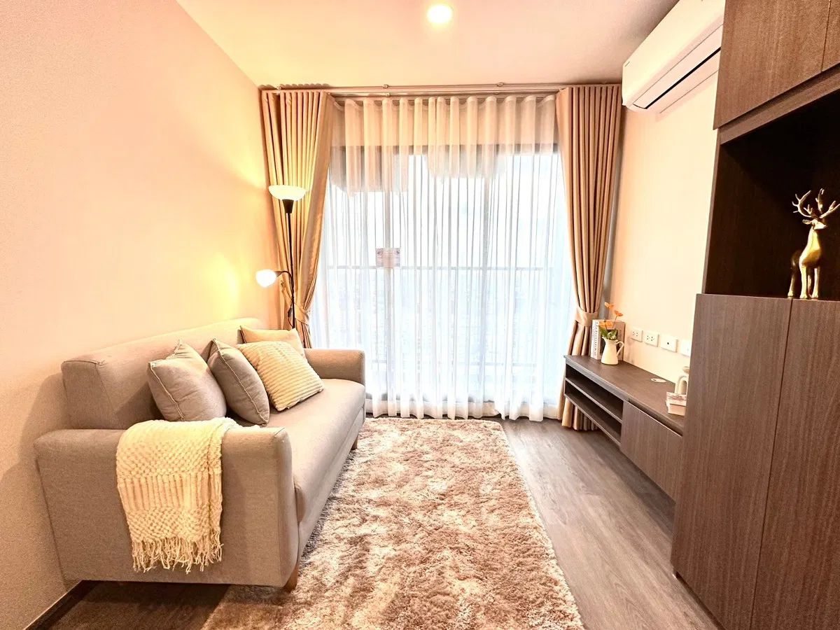 ให้เช่าคอนโดลาดพร้าว101 แฮปปี้แลนด์ : ให้เช่าคอนโด The Origin บางกะปิ ห้องสวย พร้อมเครื่องใช้ไฟฟ้าเฟอร์นิเจอร์ครบ