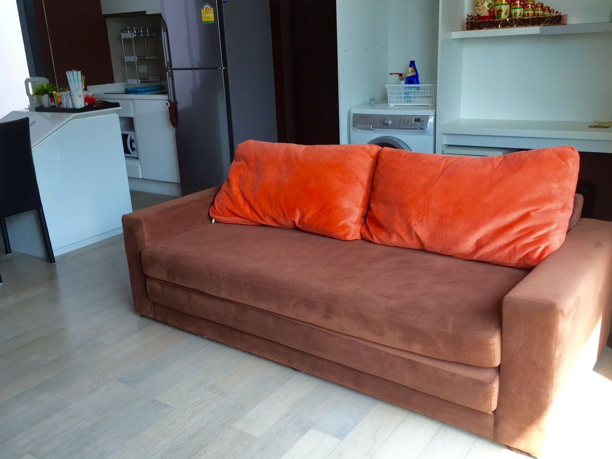 For RentCondoRatchathewi,Phayathai : (For Rent)  1 Bed 1 Bath 47 Sqm.Fully furnished 