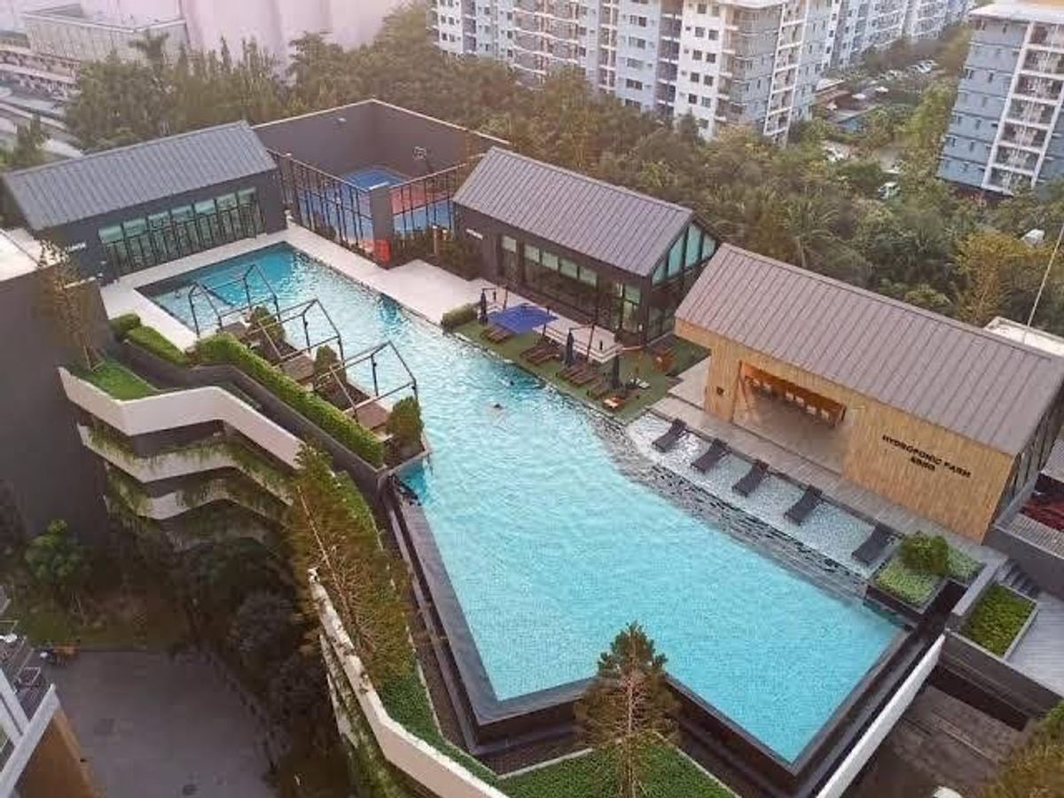 For RentCondoRatchadapisek, Huaikwang, Suttisan : For rent 📍 Chapter One Eco Ratchada - Huai Khwang 📍 Fully furnished and equipped, near MRT Huai Khwang