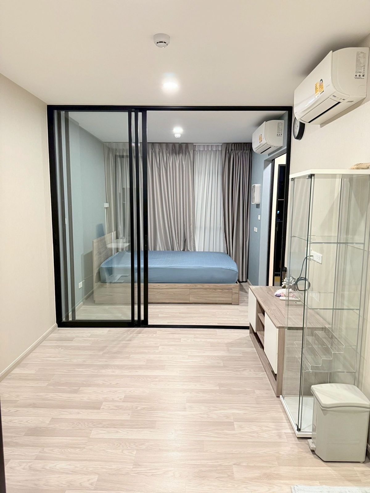 For RentCondoOnnut, Udomsuk : Rent 🚩 Plum Condo Sukhumvit 97.1 Room 1 Bed Size 30 sq.m.