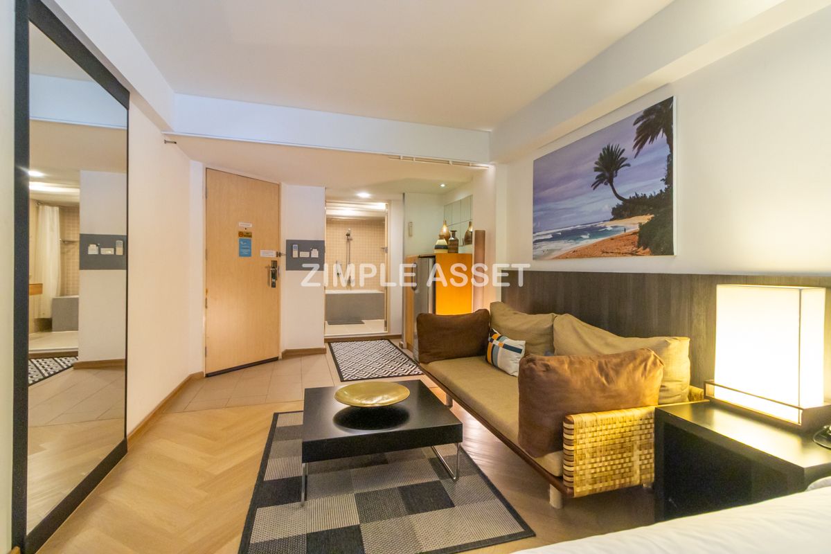 For RentSathorn, Narathiwat : Line ID: @zimple_asset Apartment on North Sathorn Road, Fully Furnished, ICONSIAM View, Quiet & Secure, near BTS Saphan Taksin, Short-term Lease Available.