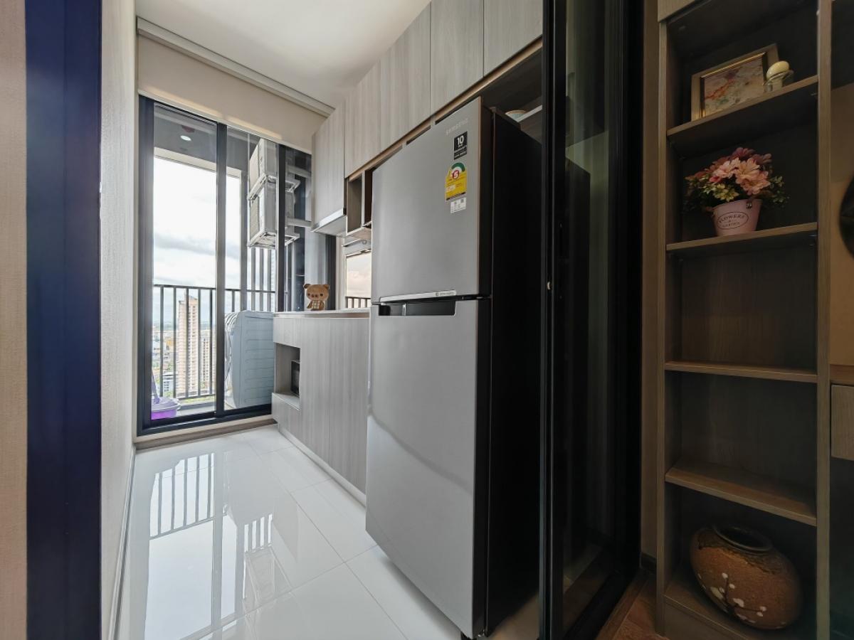 ให้เช่าคอนโดอ่อนนุช อุดมสุข : 🔥ให้เช่าด่วน🔥 ไนท์บริดจ์ ไพร์ม อ่อนนุช ห้องตกแต่งใหม่ ชั้นสูง วิวแม่น้ำเจ้าพระยา ใกล้ BTS อ่อนนุช