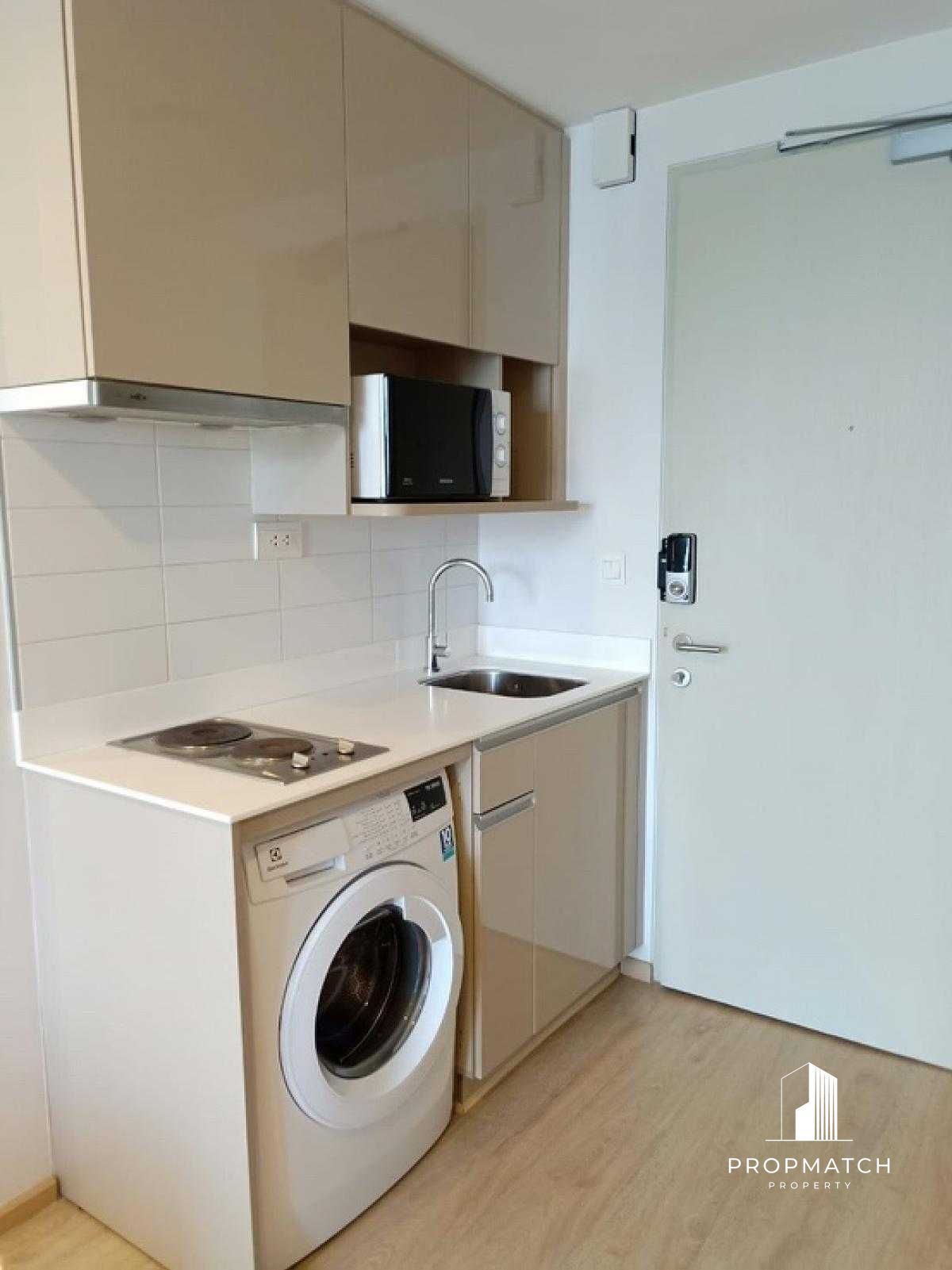 ให้เช่าคอนโดราชเทวี พญาไท : ✨Flash Deal ✨IDEO Q Rachatewi( 1Bed 1Bath 34SQM.) แต่งครบพร้อมอยู่ !! เพียง 20,000บาทต่อเดือน Tel.0981315848 @propmatch