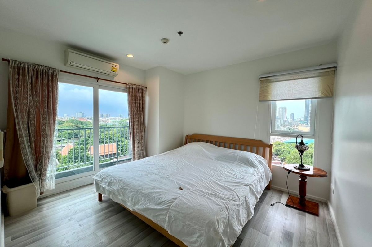 For SaleCondoThaphra, Talat Phlu, Wutthakat : 🔥 For Sale, Pool View, corner room!!🔥 Code C20250800068..........The Key Wutthakat, 2 bedroom, 2 bathroom, furnished, Special Deal!!📣📣