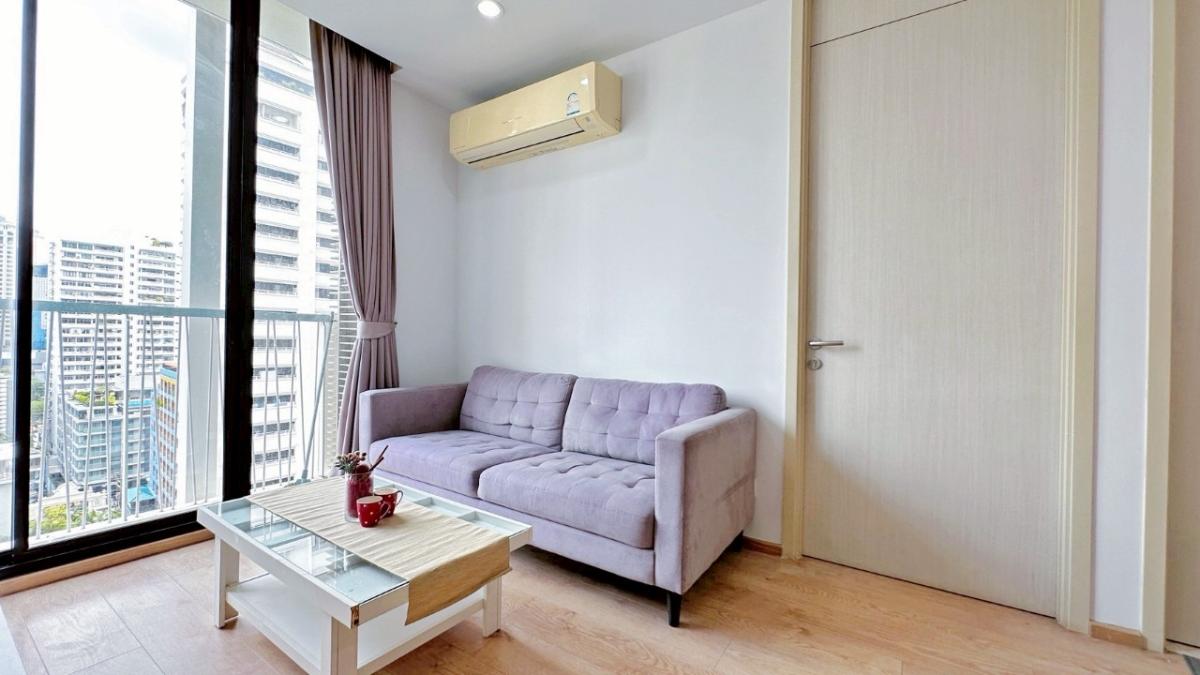 For RentCondoSukhumvit, Asoke, Thonglor : 🔥For urgent rent🔥Noble Recole Sukhumvit 19, near MRT Sukhumvit / BTS Asoke, very convenient to travel, ready to move in