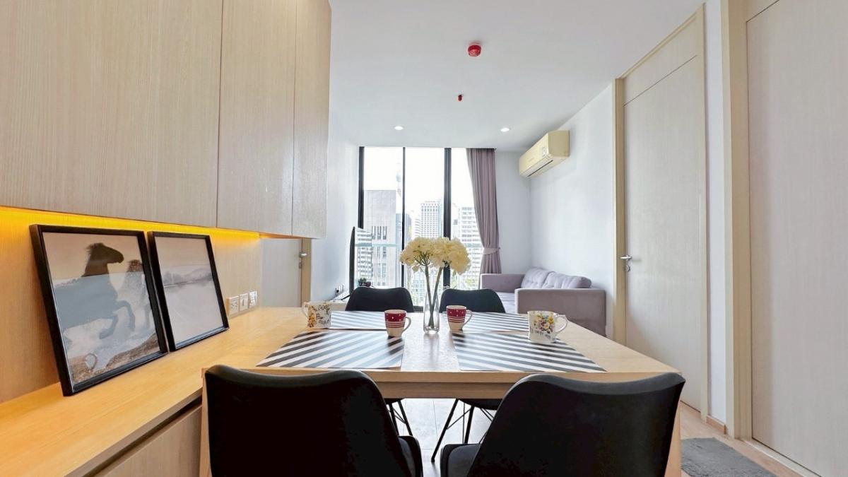 For RentCondoSukhumvit, Asoke, Thonglor : 🔥For urgent rent🔥Noble Recole Sukhumvit 19, near MRT Sukhumvit / BTS Asoke, very convenient to travel, ready to move in