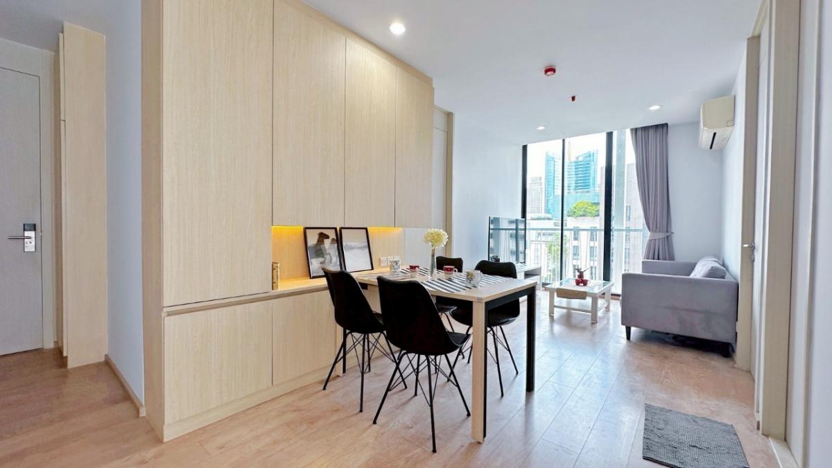 For RentCondoSukhumvit, Asoke, Thonglor : 🔥For urgent rent🔥Noble Recole Sukhumvit 19, near MRT Sukhumvit / BTS Asoke, very convenient to travel, ready to move in