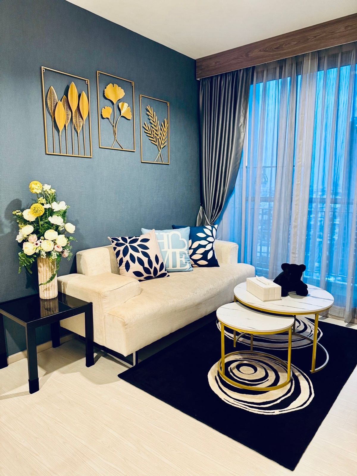For RentCondoSukhumvit, Asoke, Thonglor : 1 bed 1 bath 45 sqm condo at Rhythm Sukhumvit 42 for rent 35,000THB per month, Ekkamai BTS station