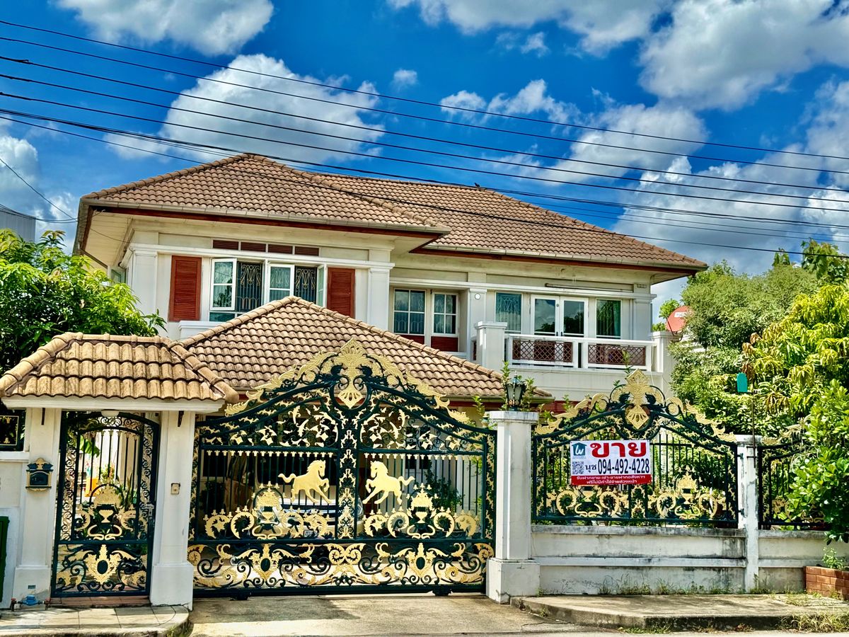 For SaleHouseNonthaburi, Bang Yai, Bangbuathong : Single house for sale, Maneeya Village, Rattanathibet