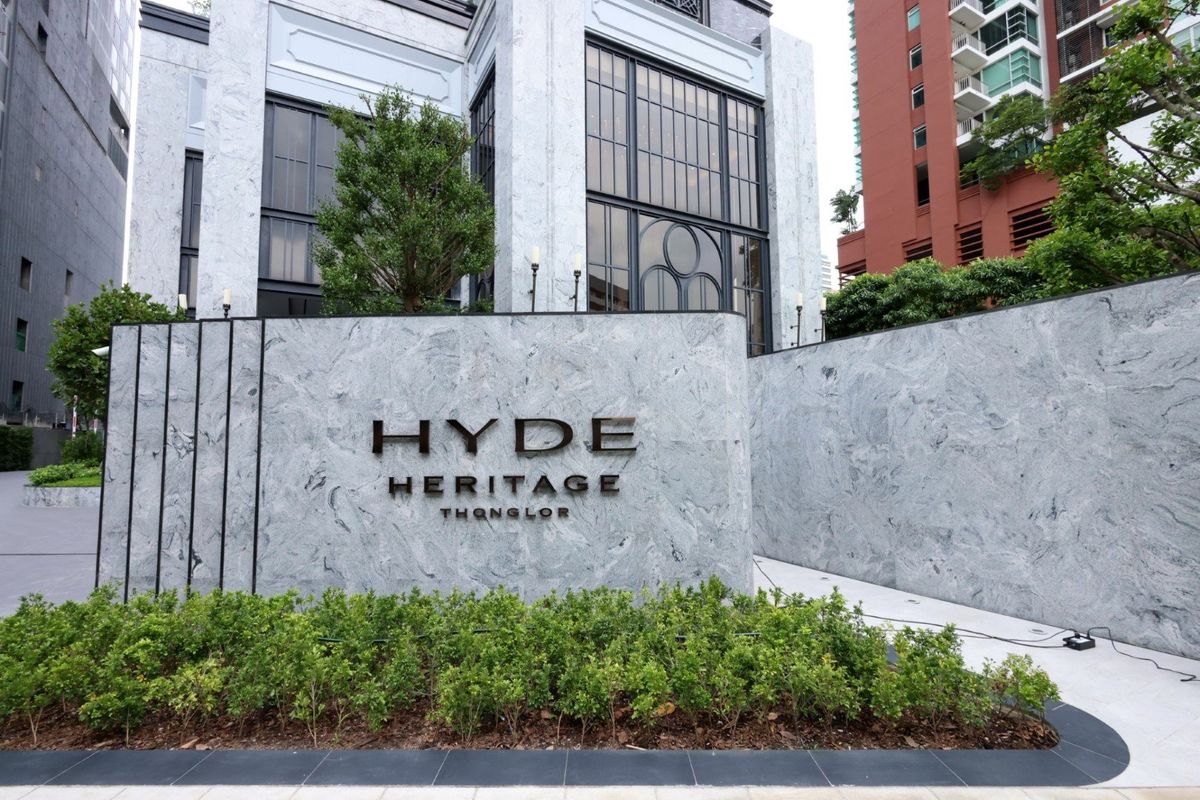 ให้เช่าคอนโดสุขุมวิท อโศก ทองหล่อ : 🔴HYDE Heritage Thonglor 3Bed 3Bath High floor- BTS Thonglor BTS Ekkamai /Call 096-294-8999
