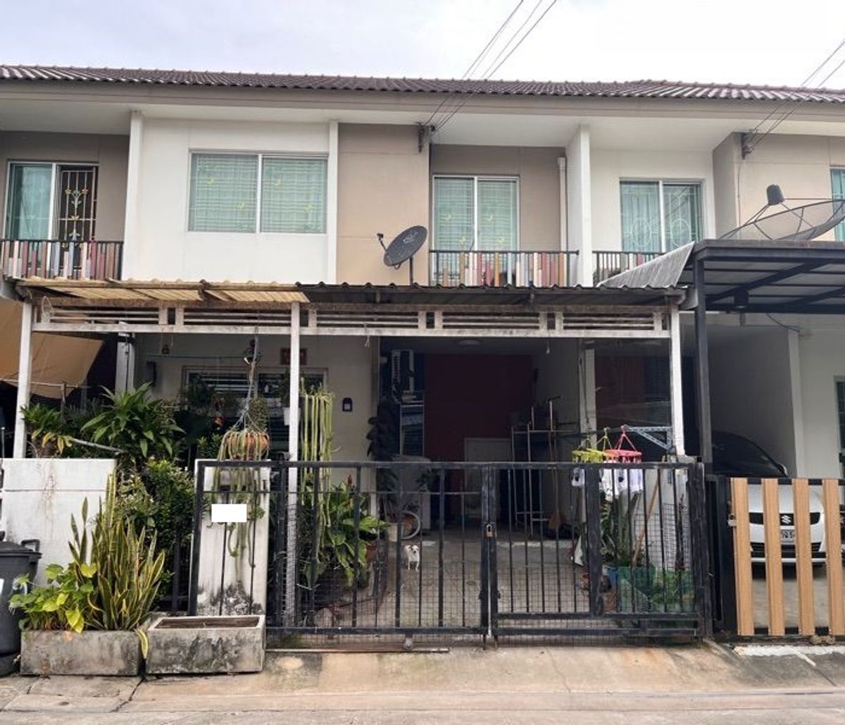 ขายทาวน์โฮมสมุทรปราการ สำโรง : 17.4ตรว 3นอน2น้ำ ทาวน์โฮม 2 ชั้น พฤกษา104 สุขุมวิท แพรกษา