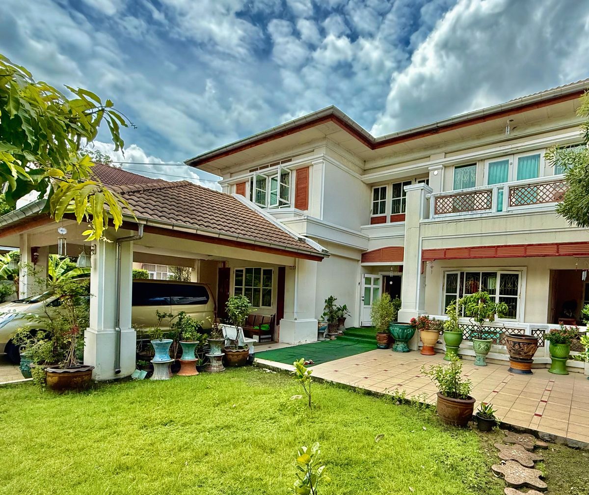 ขายบ้านนนทบุรี บางใหญ่ บางบัวทอง : ขายบ้านเดี่ยว หมู่บ้านมณียา รัตนาธิเบศร์ 