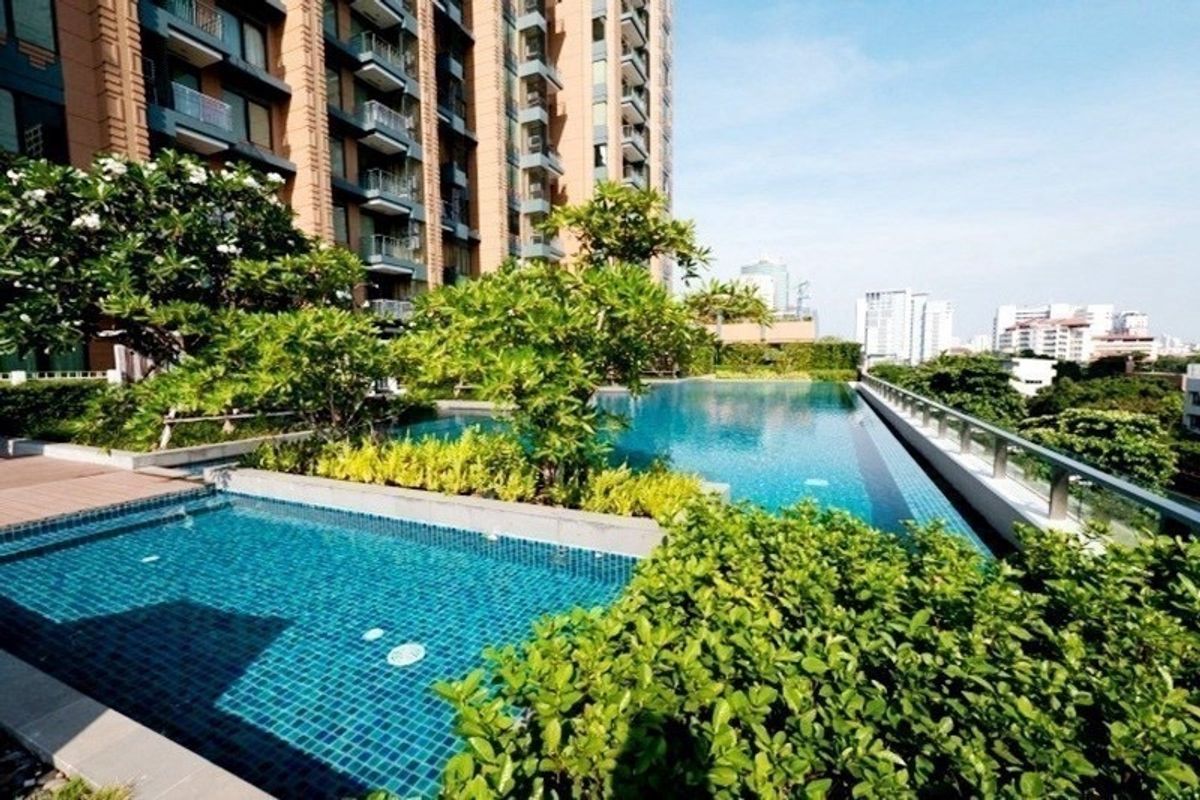 For RentCondoRama9, Petchburi, RCA : 🔴villa Asoke, High Floor 2BED 2BATH 86 SQ.M. Fully Furnished /Call 096-294-8999