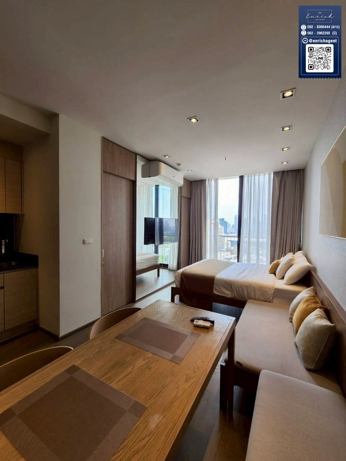 For RentCondoSukhumvit, Asoke, Thonglor : 💙 Rent Park Origin Phong, beautiful room in the center of BTS Phrom Phong 💙 Tel. 092-8366444 stars // line id: @enrichagent