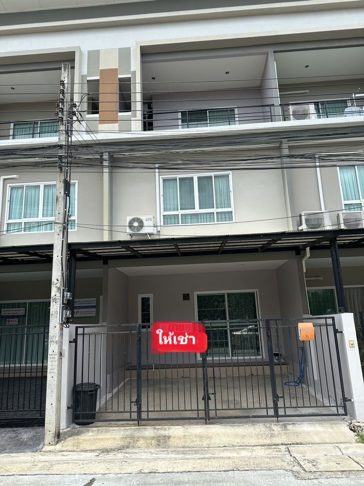 ให้เช่าทาวน์โฮมนนทบุรี บางใหญ่ บางบัวทอง : ให้เช่า ทาวน์โฮม 3 ชั้น วิชั่นสมาร์ทไลฟ์ หน้าสวน มีเพียงหลังเดียวเท่านั้น ใกล้รถไฟฟ้าสายสีม่วง
