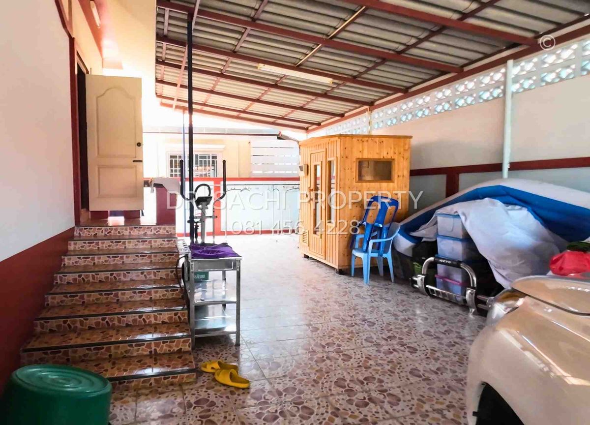 ขายบ้านเชียงใหม่ : ขายบ้านเดี่ยว 94 ตร.ว. หมู่บ้านการุณ 2 (สันทราย) ใกล้วงแหวนรอบ 3 แยกแม่กวง อ.สันทราย จ.เชียงใหม่