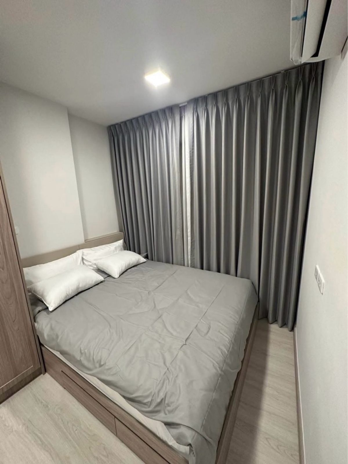 For RentCondoOnnut, Udomsuk : Available for rent at Plum Sukhumvit 62, Studio Room view, 24 sq.m., price 11,500 baht.