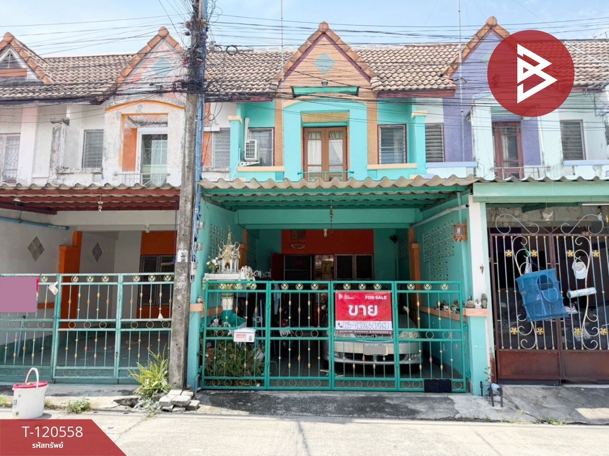 For SaleTownhomePattaya, Bangsaen, Chonburi : Townhouse for sale Family Park Napa Village, Chon Buri