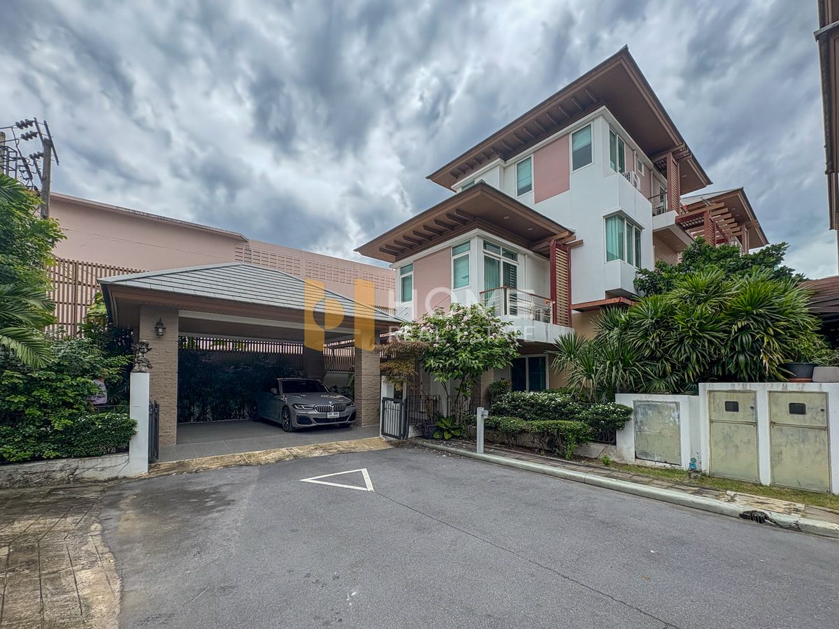 For SaleHouseNawamin, Ramindra : Large corner unit with a fully green garden 🔥 The Primary Prestige Ratchada - Ramintra / 4 bedrooms (for sale), The Primary Prestige Ratchada - Ramintra / 4 bedrooms (FOR SALE) TPM028