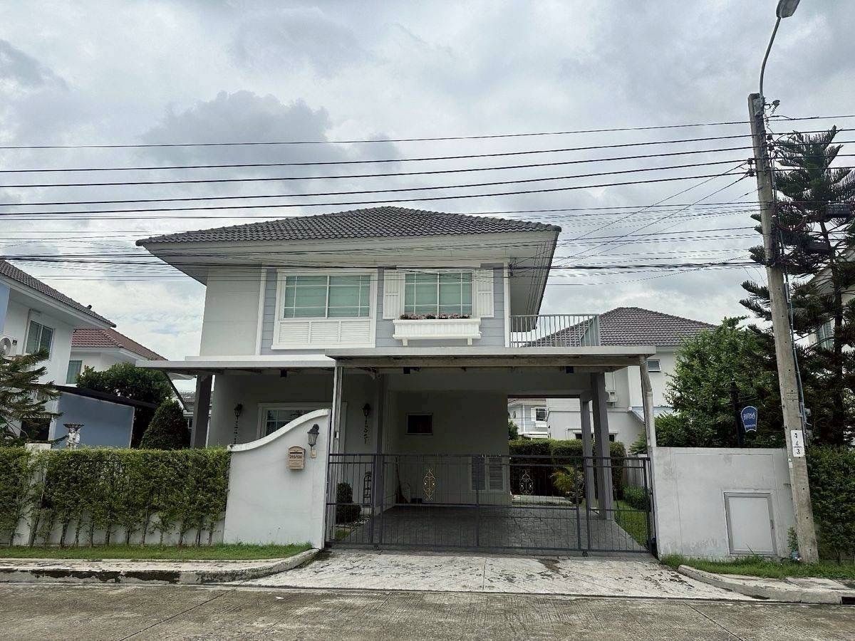 ให้เช่าบ้านมีนบุรี-ร่มเกล้า : ให้เช่าบ้านเดี่ยวเพอร์เฟคพาร์คสุวรรณภูมิ (เฟส4) 🚝🪅✅️獨棟出租，Perfect Park Suvarnabhumi（第4期）