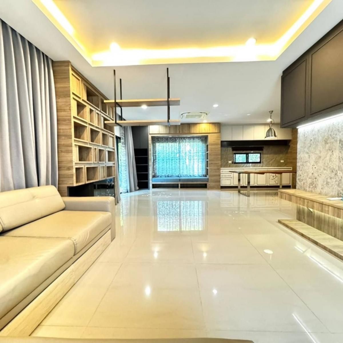 ให้เช่าบ้านแจ้งวัฒนะ เมืองทอง : 🏡 Luxury House for Rent 📍 ใกล้ Harrow International School & ทางด่วน