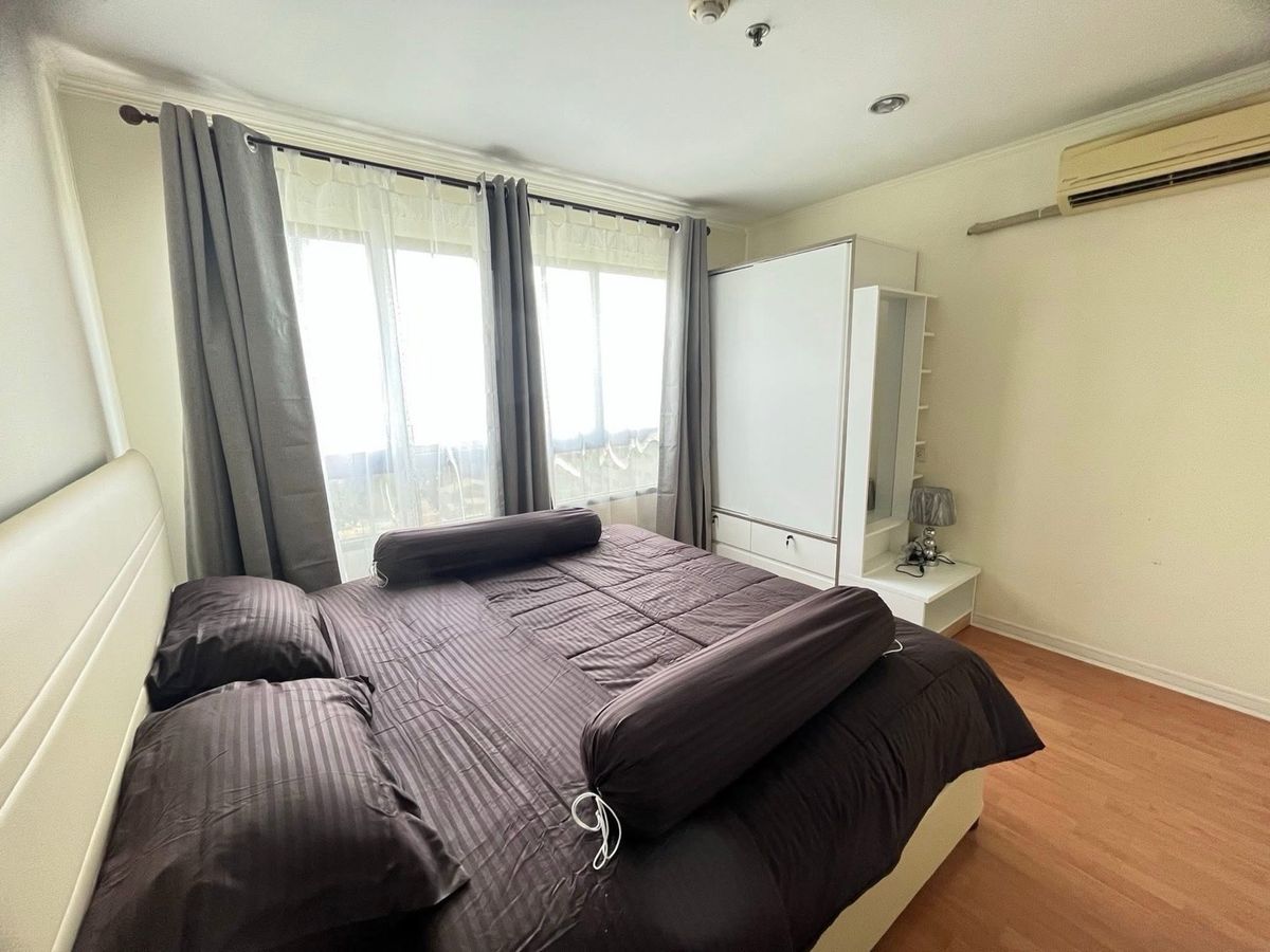 For RentCondoOnnut, Udomsuk : Lumpini Ville Sukhumvit 77/1 Building 1 Room 35 sq.mother, complete with electrical appliances Beautiful room, convenient transportation, near BTS. Onnut 11,000/month