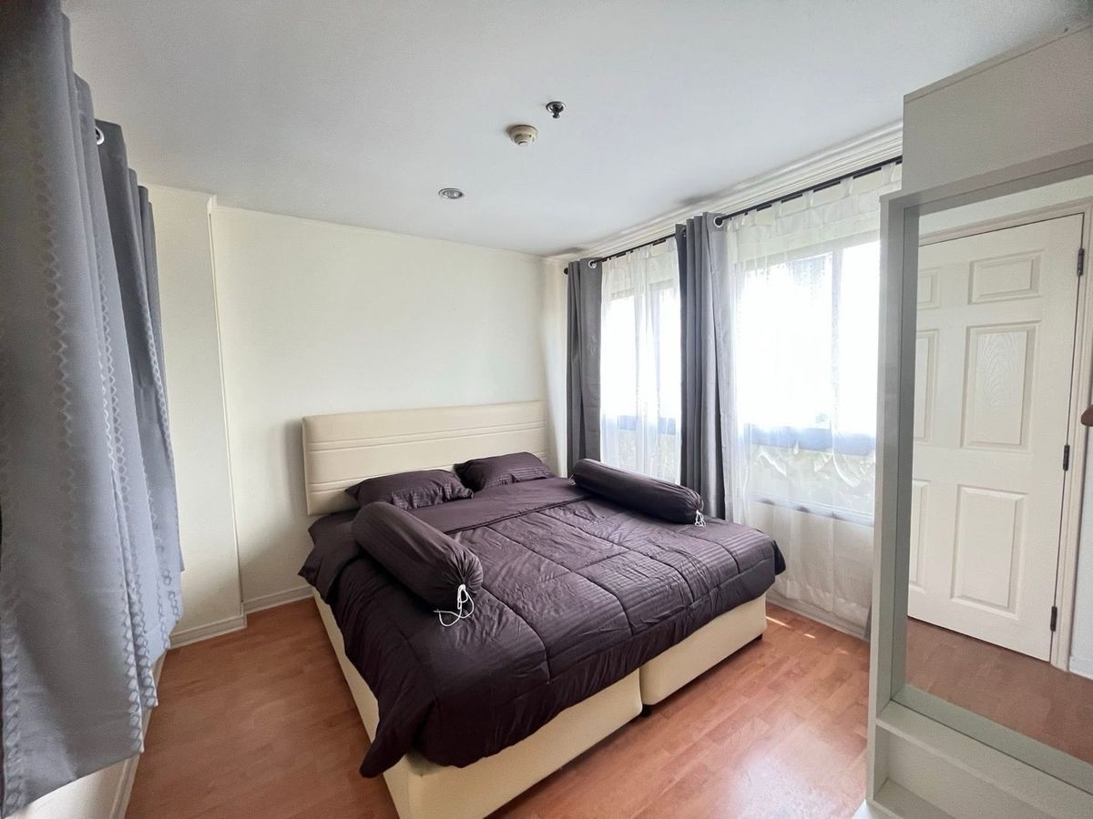 For RentCondoOnnut, Udomsuk : Lumpini Ville Sukhumvit 77/1 Building 1 Room 35 sq.mother, complete with electrical appliances Beautiful room, convenient transportation, near BTS. Onnut 11,000/month