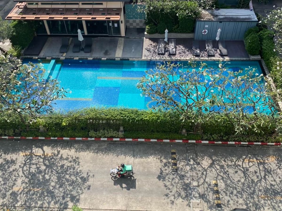 ขายคอนโดรัชดา ห้วยขวาง : ห้องเปล่าครัวแยกวิวสระว่ายน้ำ ราคาดี!!⭐Supalai City Resort รัชดา-ห้วยขวาง