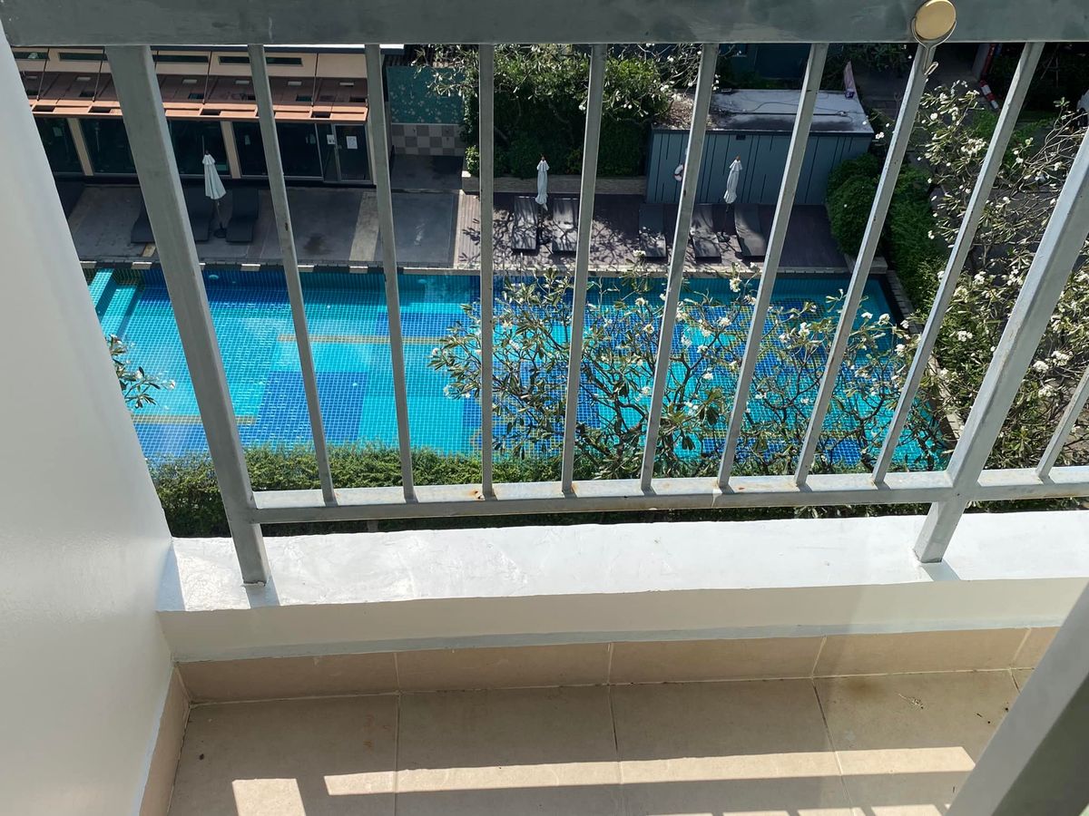 ขายคอนโดรัชดา ห้วยขวาง : ห้องเปล่าครัวแยกวิวสระว่ายน้ำ ราคาดี!!⭐Supalai City Resort รัชดา-ห้วยขวาง