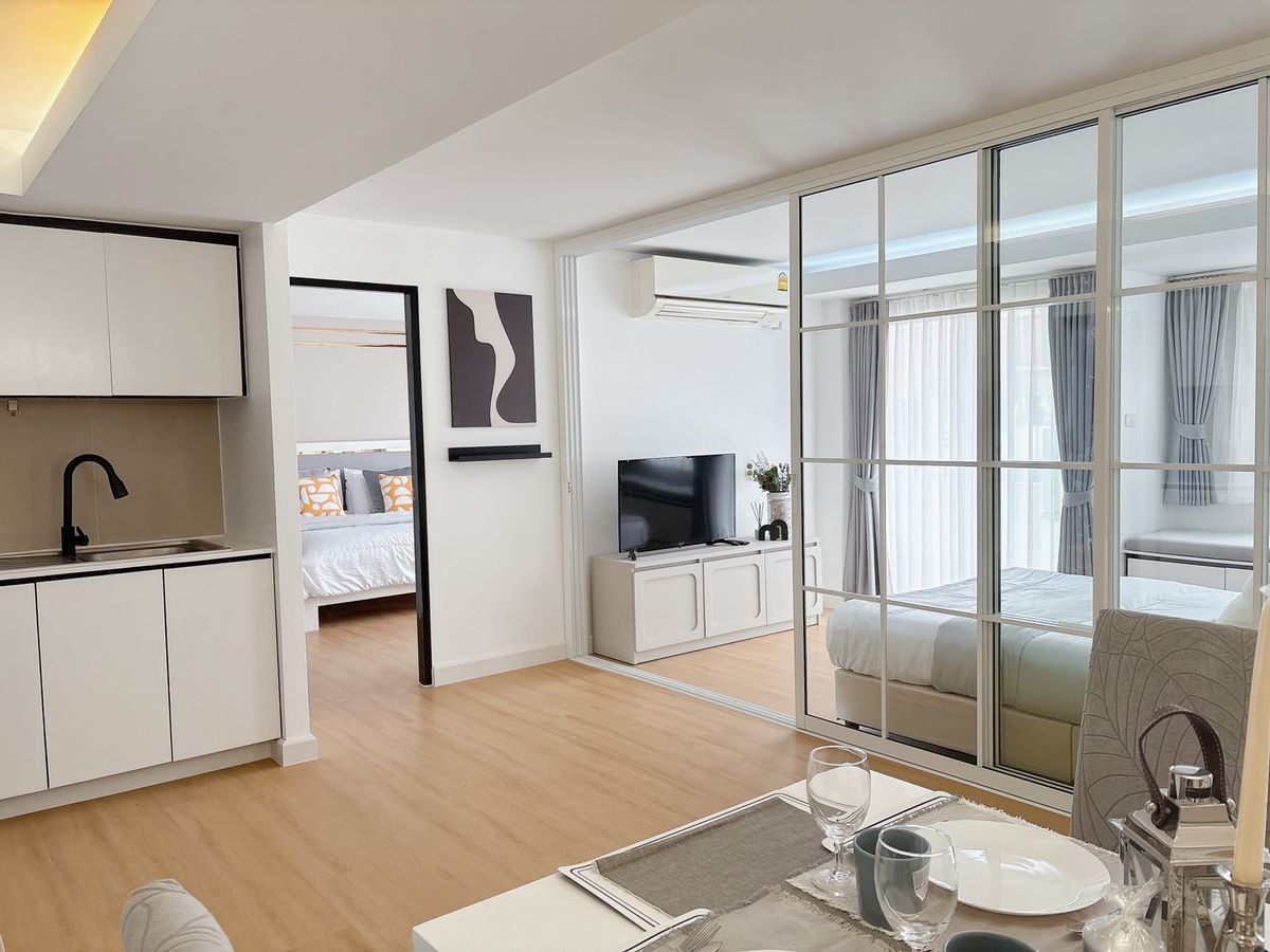 For SaleCondoChokchai 4, Ladprao 71, Ladprao 48, : 🔖 2 bedrooms, 64 square meters, 2.4 million only, complete, ready