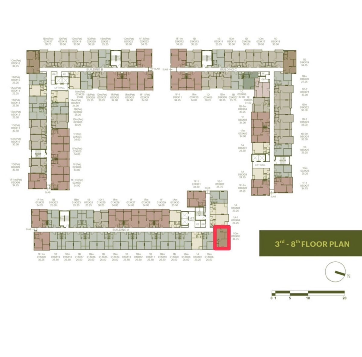 ขายดาวน์คอนโดรัชดา ห้วยขวาง : ขายดาวน์ The Base Ratchada 19 ห้องขนาด 34.75 Sq.m 1 bed plus ชั้น 6 ตึก A ตำแหน่ง 06 เพียง 3.98 MB เท่านั้น !!