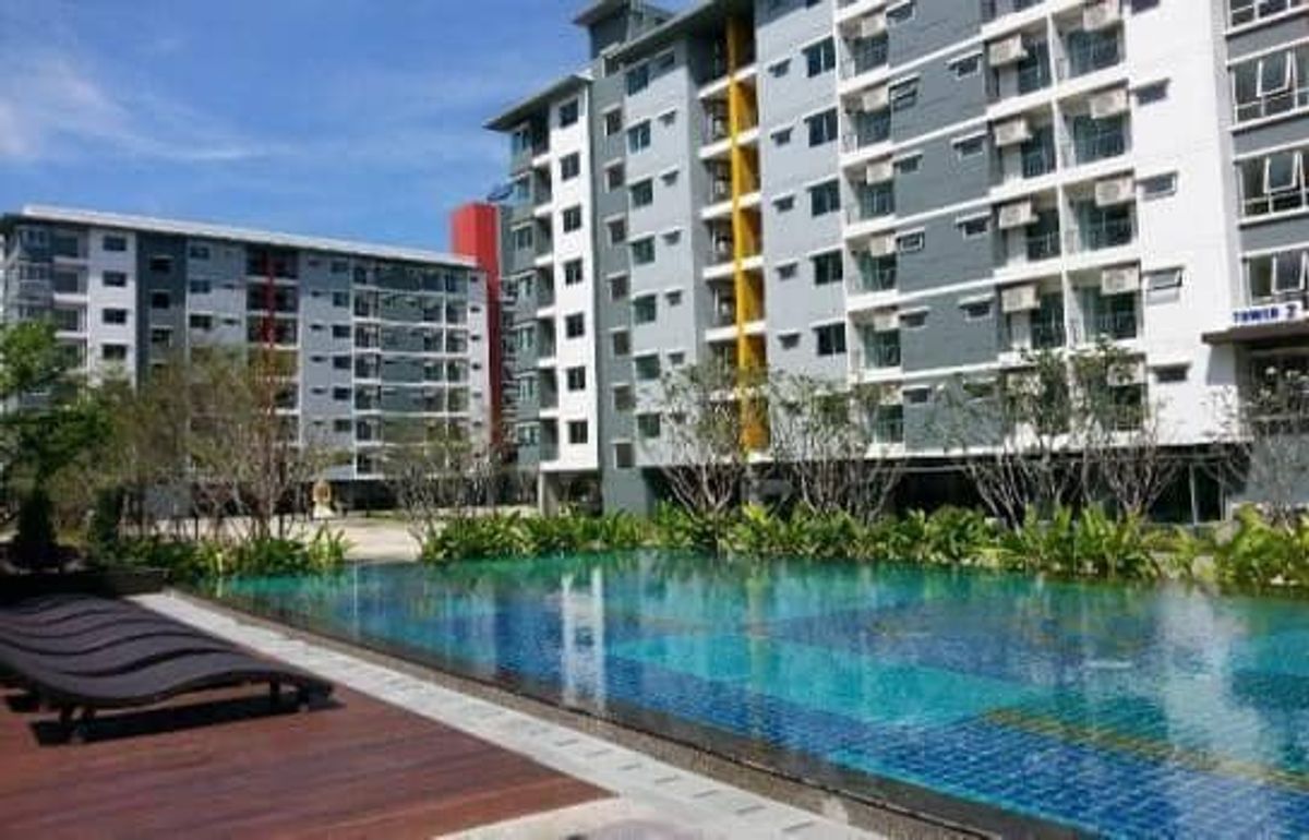 ขายคอนโดรัชดา ห้วยขวาง : ห้องเปล่าครัวแยกวิวสระว่ายน้ำ ราคาดี!!⭐Supalai City Resort รัชดา-ห้วยขวาง