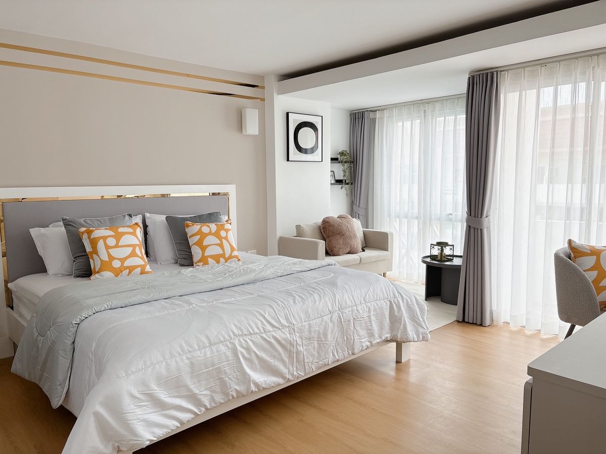 For SaleCondoChokchai 4, Ladprao 71, Ladprao 48, : 🔖 2 bedrooms, 64 square meters, 2.4 million only, complete, ready